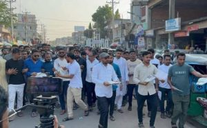 তারেক রহমান ঘোষিত রাষ্ট্রকাঠামো মেরামতের কর্মসূচি সাধারণ মানুষের মাঝে ছড়িয়ে দিতে প্রচারণা চালায় উপজেলা যুবদল